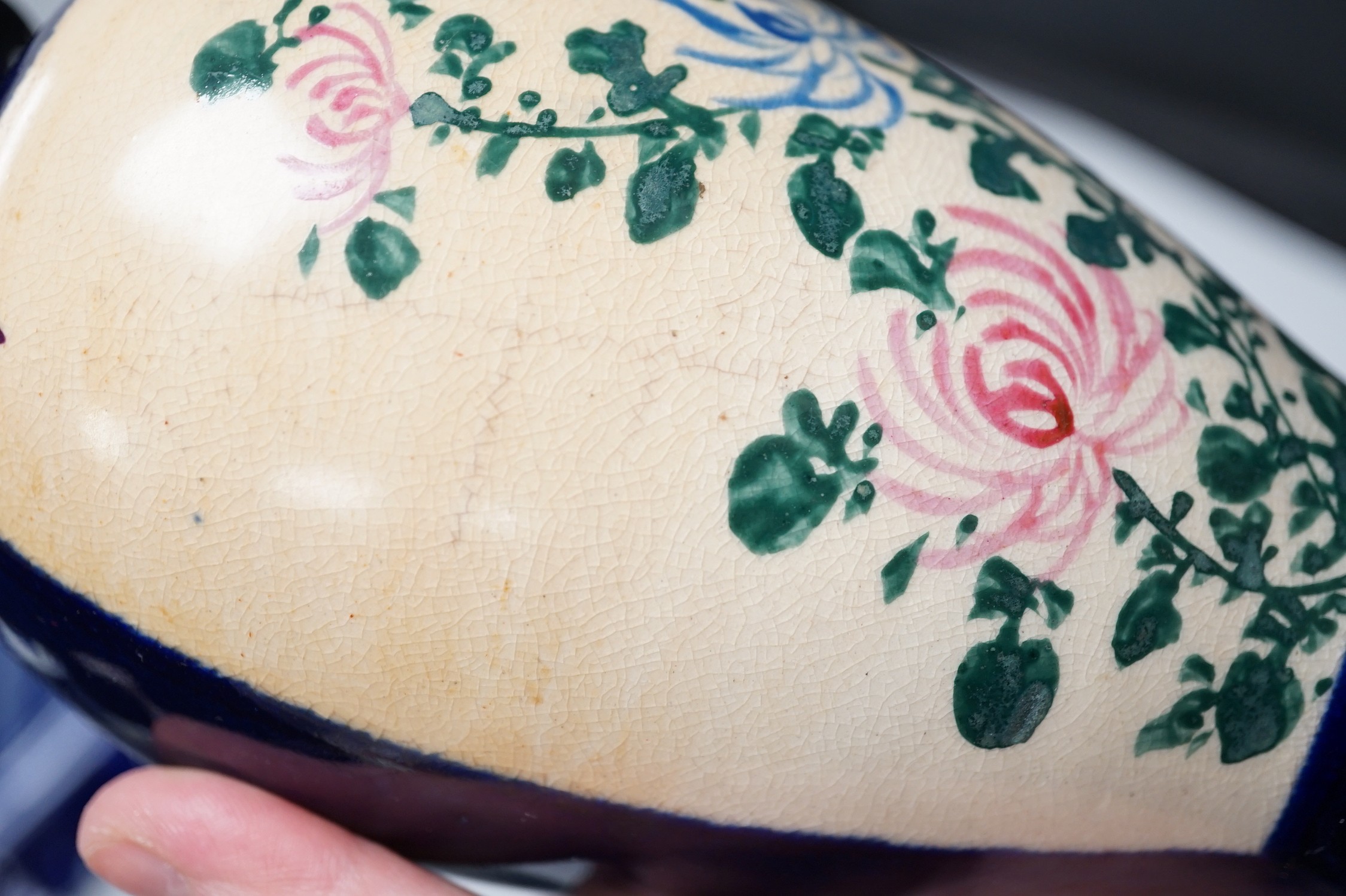 A group of Japanese ceramics to include Satsuma, kutani etc.